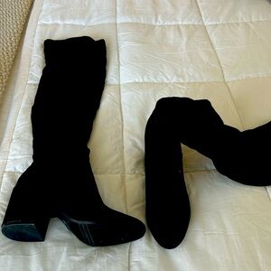 Women’s Gabrie Over-the-Knee Black Boots. Brand new, never worn.